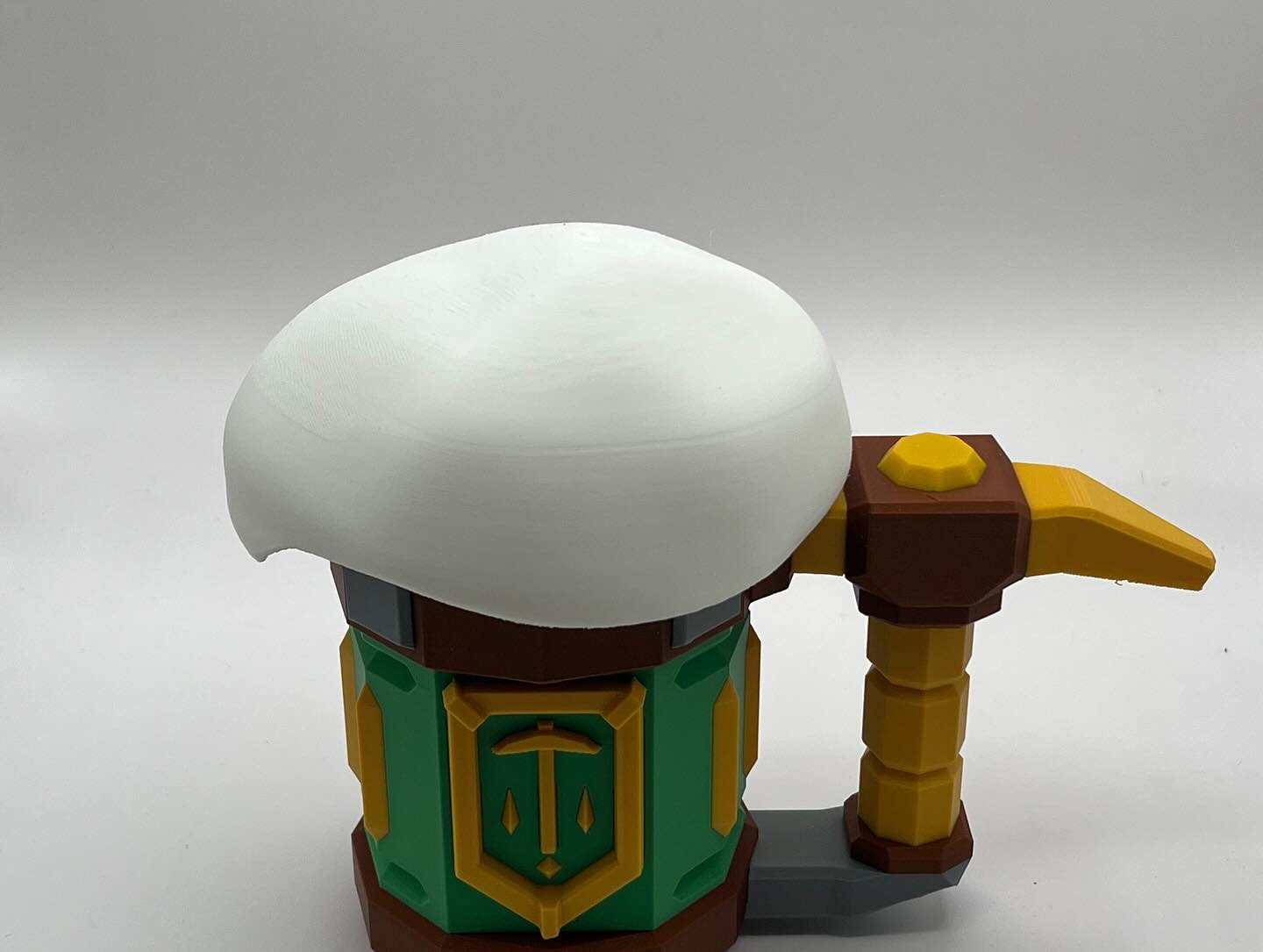 Deep Rock Galactic Mug: 3D Printed Cosplay Prop - Pot O' Gold