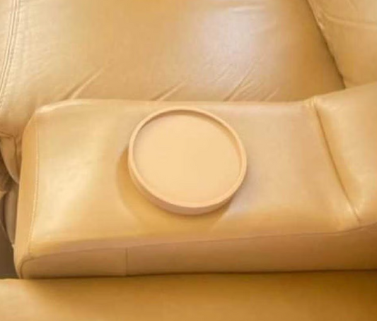 Custom 3D Printed Cup Holder Coaster Inserts: Home Theater Furniture