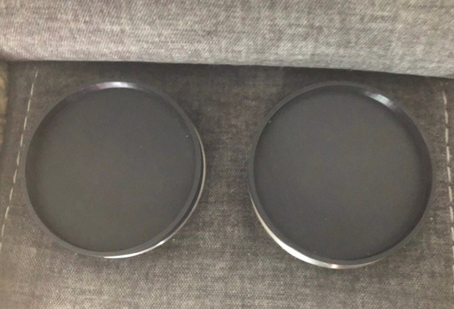 Custom 3D Printed Cup Holder Coaster Inserts: Home Theater Furniture