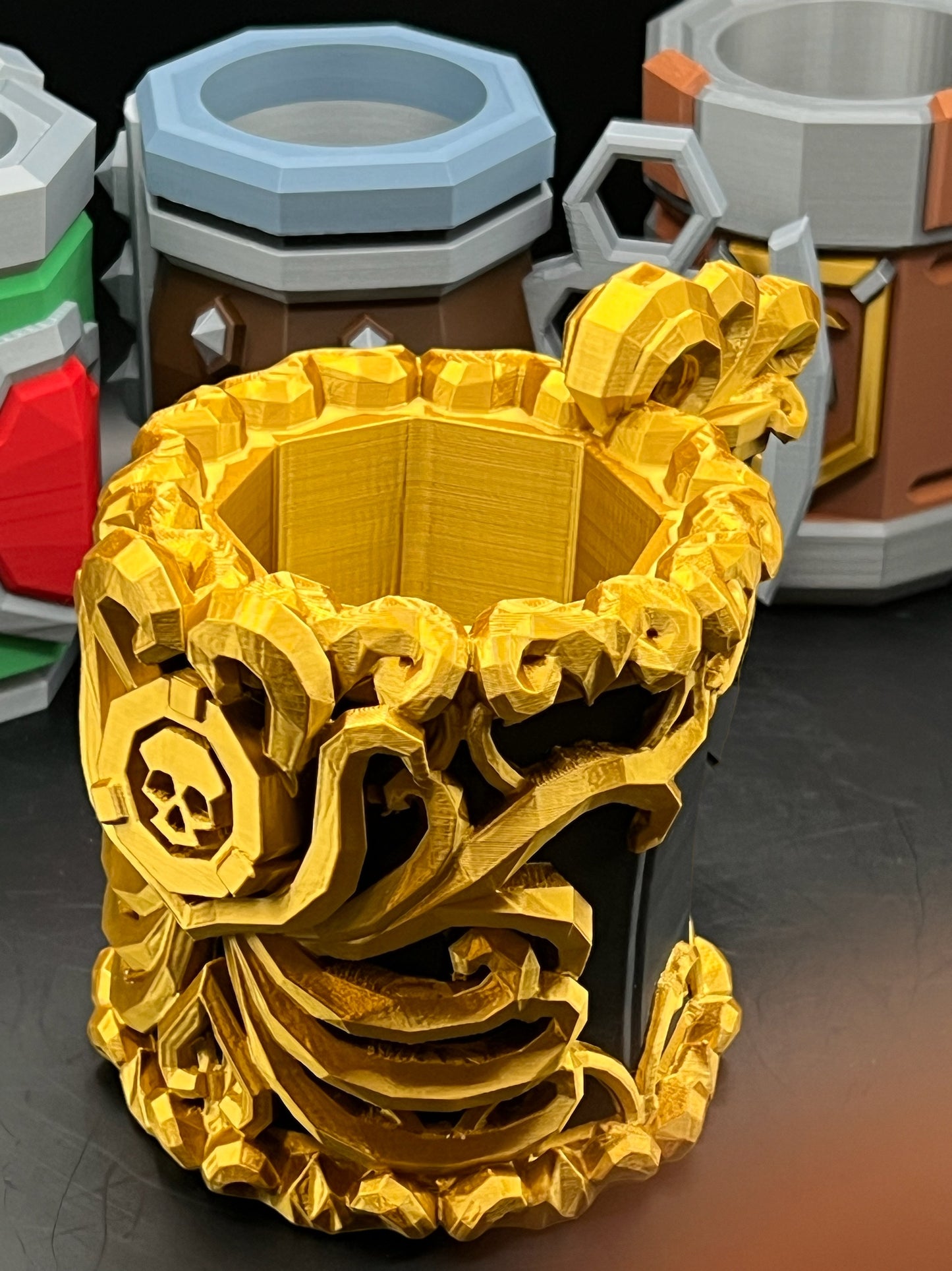 Deep Rock Galactic Mug: 3D Printed Cosplay Prop - Oily Oaf Edition
