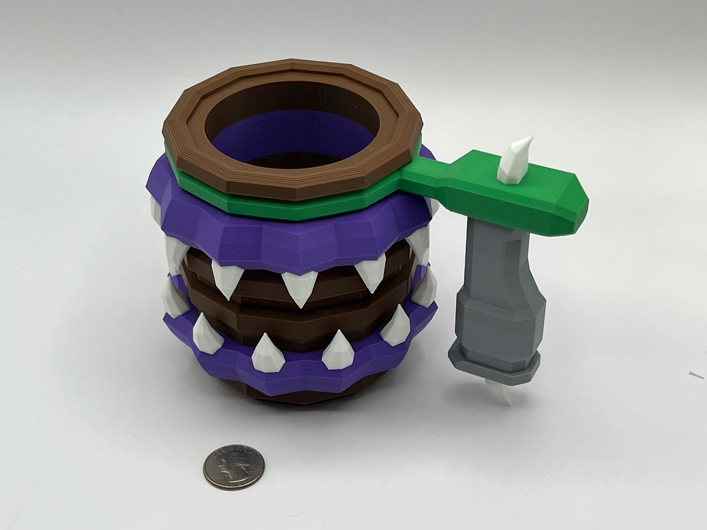 Deep Rock Galactic Mug: 3D Printed Cosplay Prop -  Glyphid Slammer