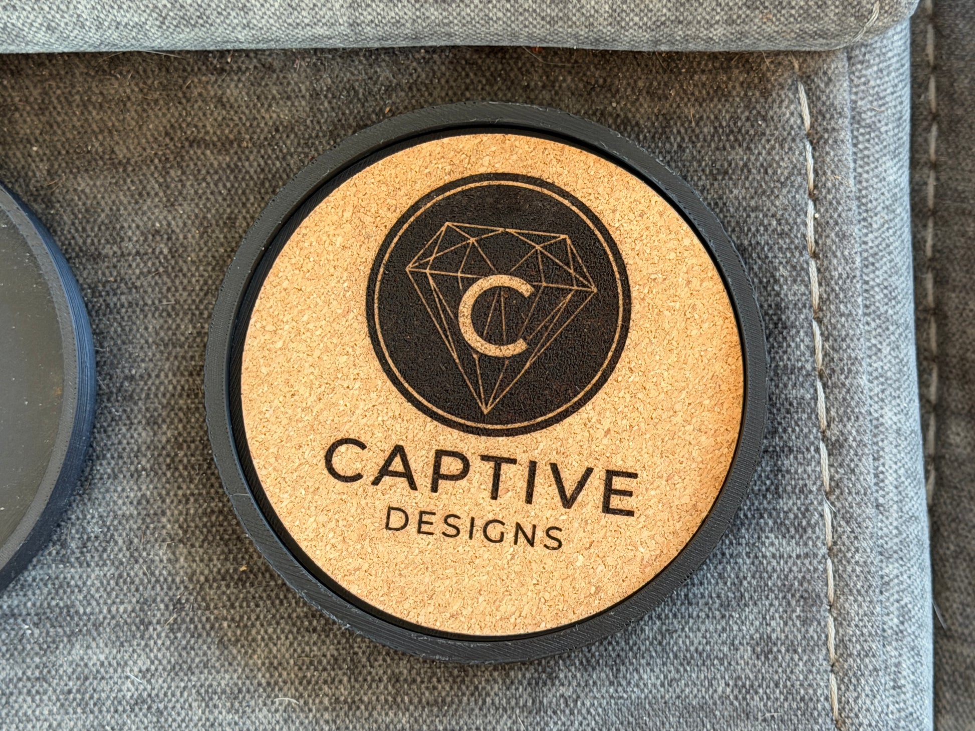 Custom-fit 3D printed cup holder replacement insert - View 7
