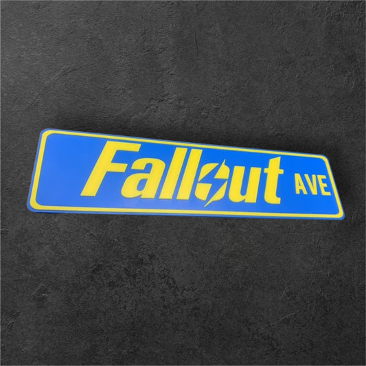 Fallout Cosplay Prop Signs