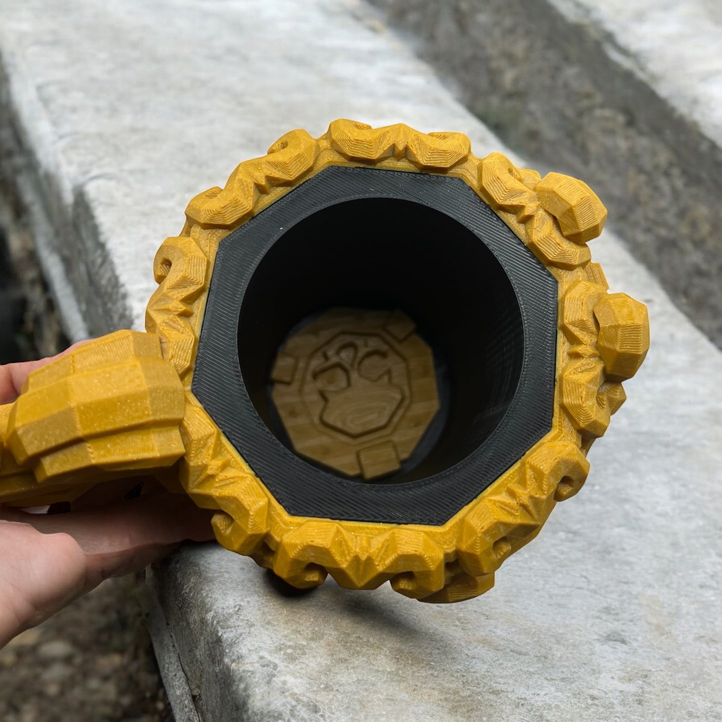Deep Rock Galactic Mug: 3D Printed Cosplay Prop - Oily Oaf Edition