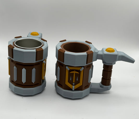 Deep Rock Galactic Mug: 3D Printed Cosplay Prop - Tunnel Rat