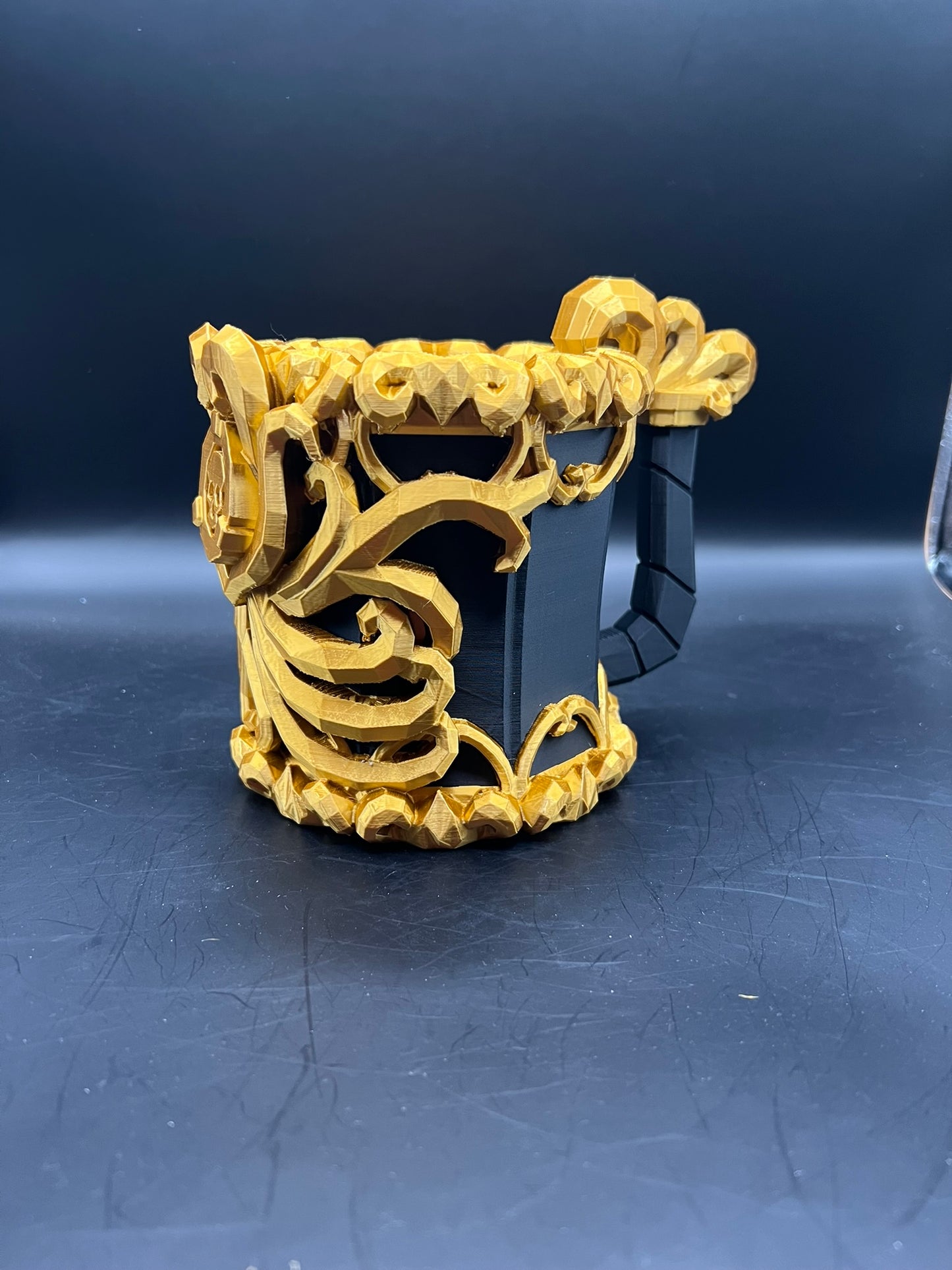 Deep Rock Galactic Mug: 3D Printed Cosplay Prop - Oily Oaf Edition