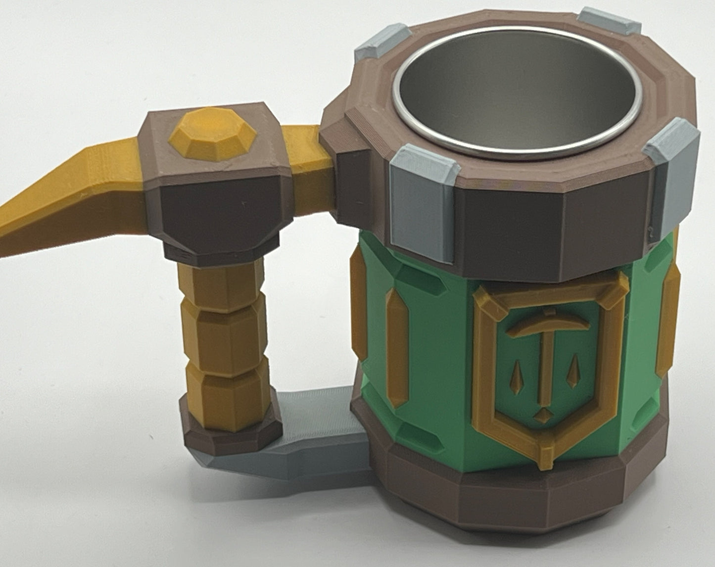 Deep Rock Galactic Mug: 3D Printed Cosplay Prop - Pot O' Gold